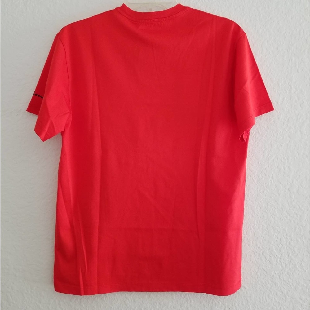 Golden Goose Floral Print Red Short Sleeve T-shirt Size XS - Picture 2 of 6